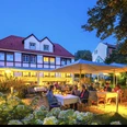 Hotel Braunschweiger Hof - Bad Harzburg - Terrasse am Abend Hotel Braunschweiger Hof - Bad Harzburg - Terrasse am Abend