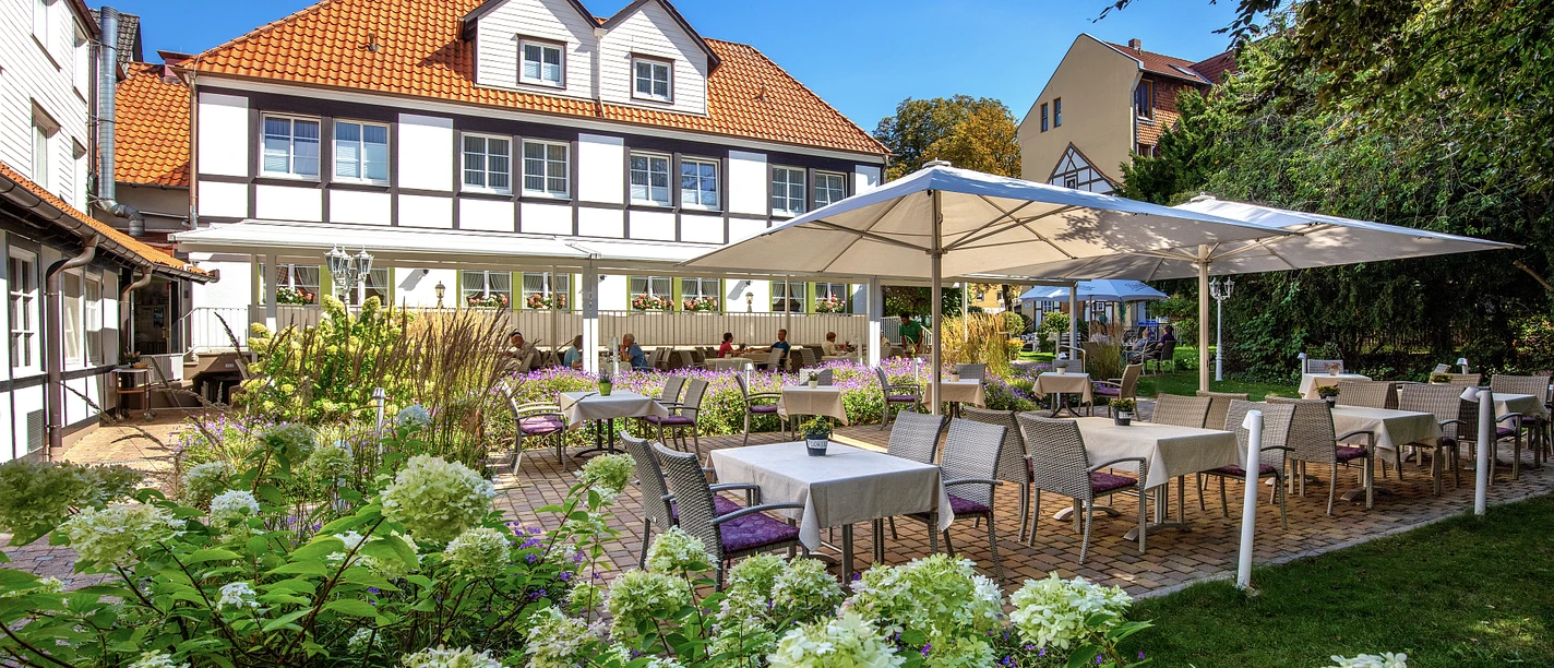 Hotel Braunschweiger Hof - Bad Harzburg - Terrasse Hotel Braunschweiger Hof - Bad Harzburg - Terrasse