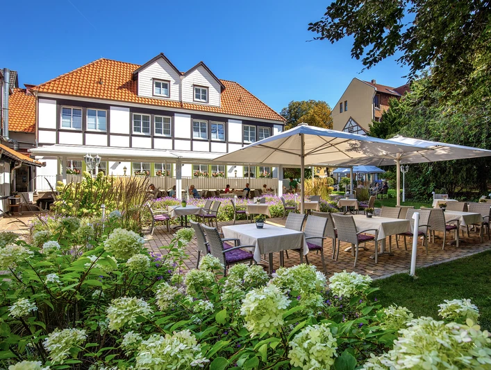 Hotel Braunschweiger Hof - Bad Harzburg - Terrasse Hotel Braunschweiger Hof - Bad Harzburg - Terrasse