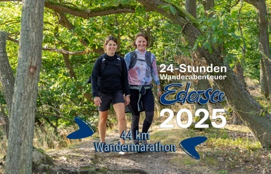 Titelbild 24-Stunden Wanderabenteuer Edersee 2025 (Wandermarathon)