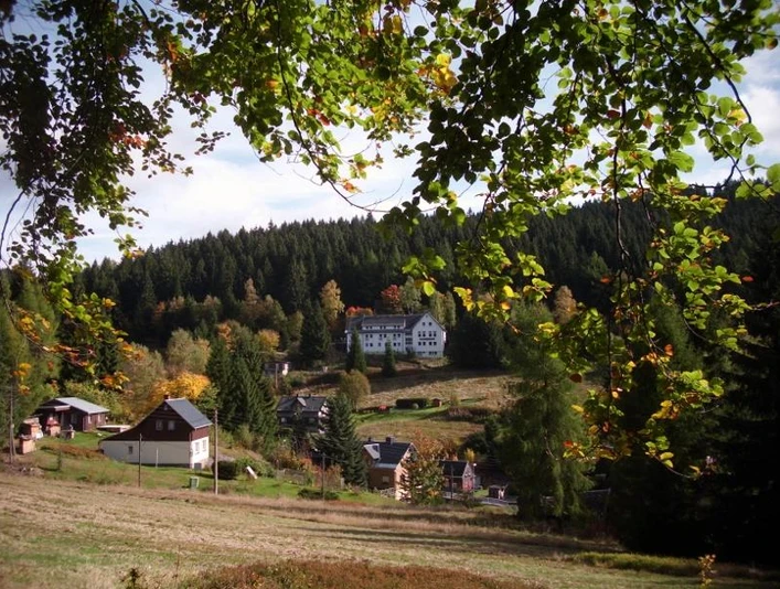 Blick auf Greizer Kammhütte