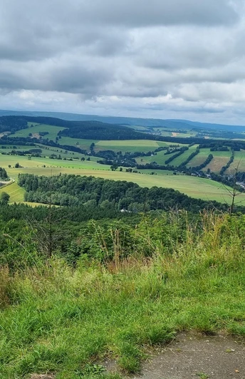 Bärenstein Blick zur Talsperre Cranzahl