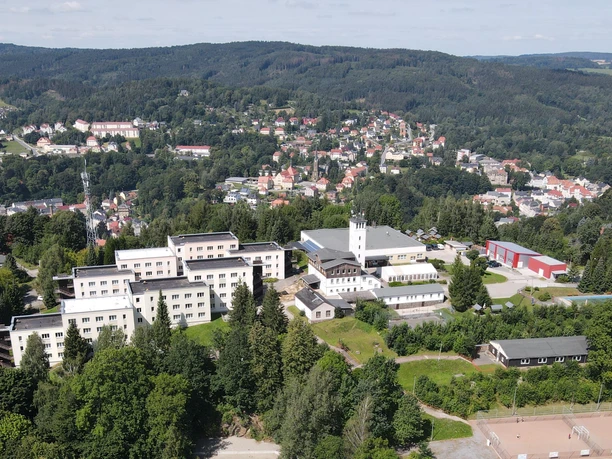 Luftaufnahme vom JugendErholungsZentrum