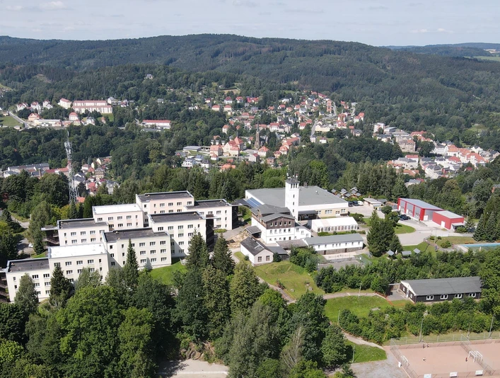 Luftaufnahme vom JugendErholungsZentrum