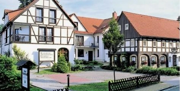 Blick auf die Ferienstätte