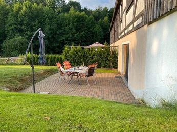 eingezäunter Garten