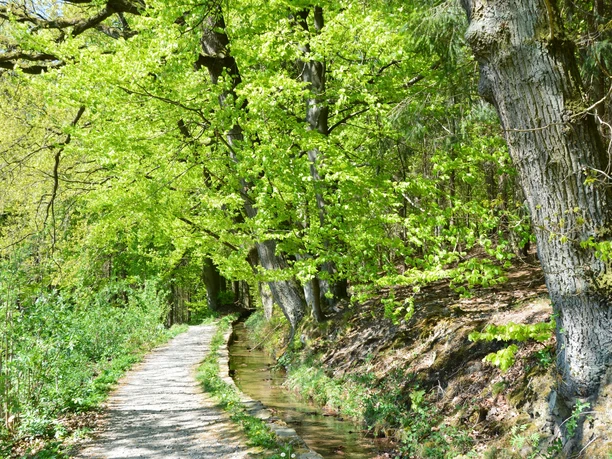 Wandern A2 Stadtwasser Quer