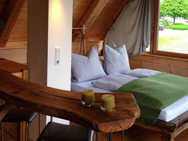 die ausspanne in Buntenbock - Vorderhaus - Schlafzimmer im Obergeschoss
