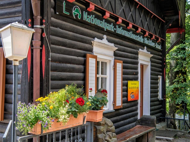 Wanderherberge im Blockhaus