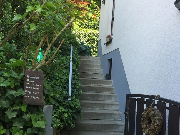 Eingang zur Ferienwohnung