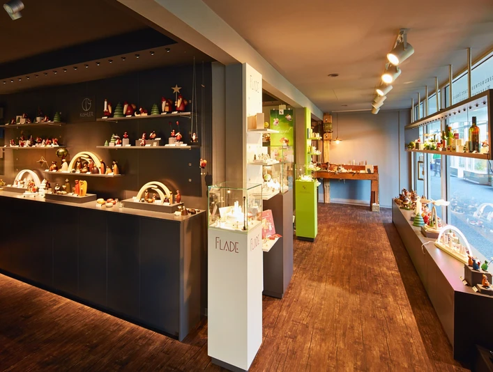 Fachgeschäft für erzgebirgische Volkskunst Werkstattgalerie Volkskunstwerkstatt Unger in Eibenstock