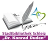 Logo Stadtbibliothek Schleiz Logo Stadtbibliothek Schleiz