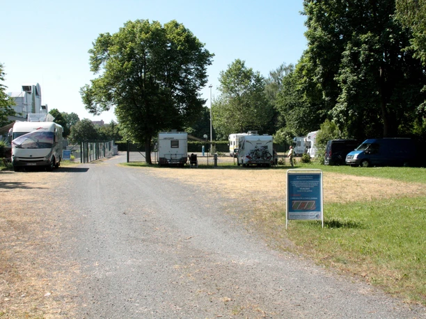 Wohnmobilstellplatz am Hallen- und Freibad Einbeck_Stellplatz