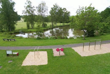 Bewegungsparcour im Kurpark Herbstein Bewegungsparcour im Kurpark Herbstein