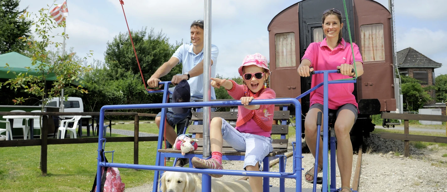 Draisine fahren zwischen Marne und St. Michel