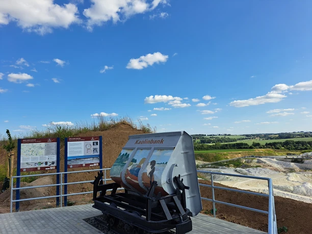 Infopunkt Kaolintagebau Schleben/Crellenhain