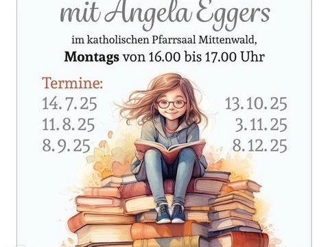 Vorlesestunde für Kinder ab 4 Jahre