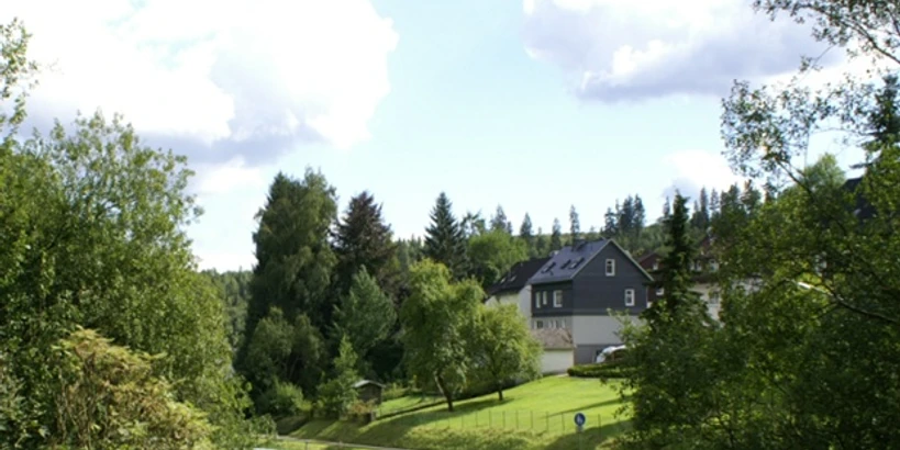 Das Tal im Sommer(vom Eingang aus gesehen)