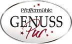 Hotel Pfeffermühle_Logo GenussPur Hotel Pfeffermühle_Logo GenussPur