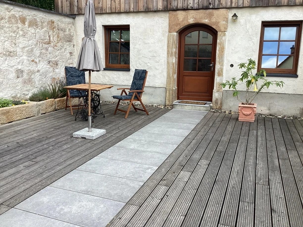 separater Eingang zur Ferienwohnung