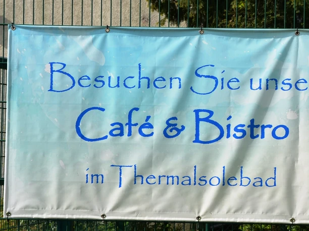 Banner für das Bistro im Thermalsolbad Salzgitter-Bad