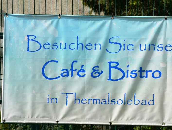 Banner für das Bistro im Thermalsolbad Salzgitter-Bad
