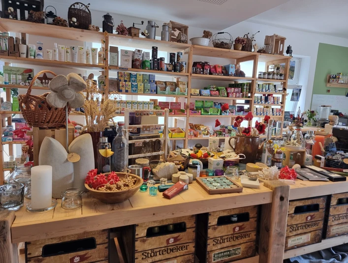 Dorfladen Schöna Innenraum