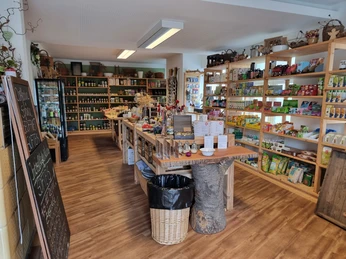 Dorfladen Schöna Innenraum