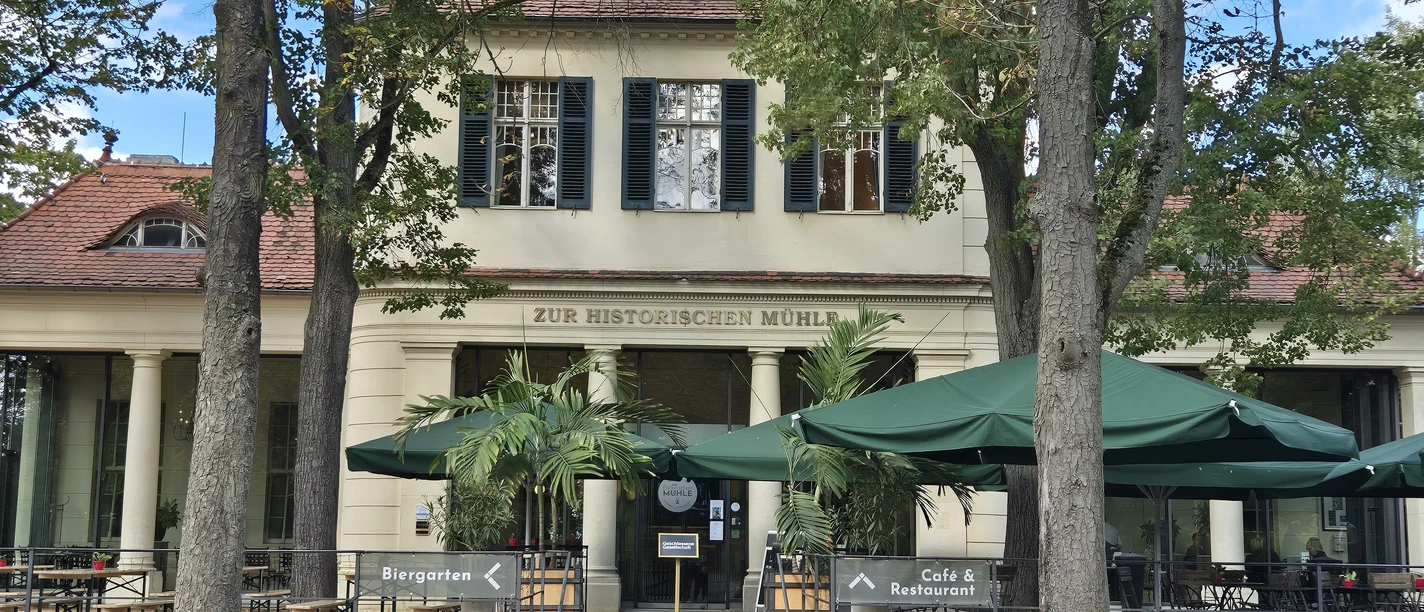 Gasthaus "Zur Historischen Mühle" Der Eingang zum Gasthaus "Zur Historischen Mühle"