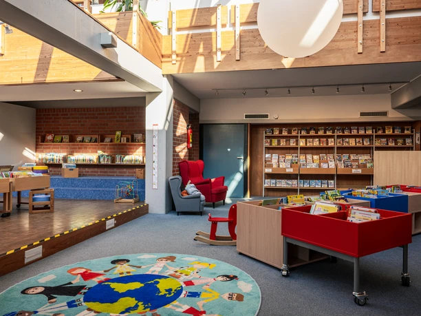 Der Kinderbereich in der Bücherei Seevetal Der Kinderbereich in der Bücherei Seevetal