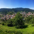 Forbach-Gausbach-Blick von der Brückwaldanlage