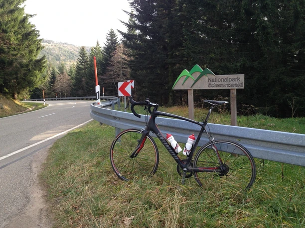 Schwarzwaldhochstraße Nationalpark-Schild