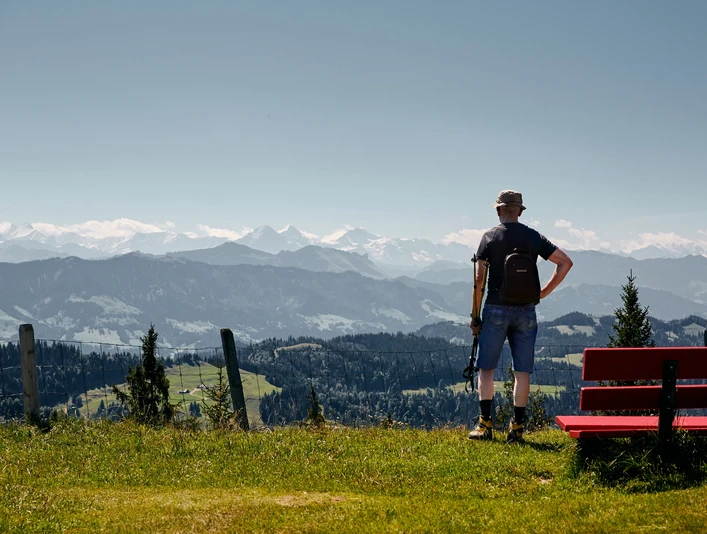 Aussicht auf dem Napf