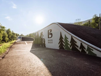 Pump-Element an der Bike-Area Baiersbronn