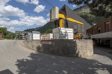 Güterverlad Mörel Talstation