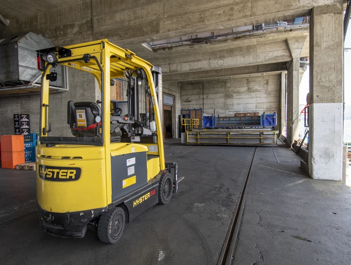 Güterhalle Bergstation Riederalp