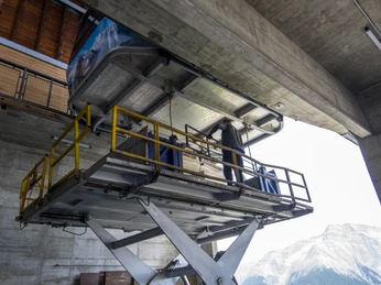 Güterhalle Bergstation Riederalp
