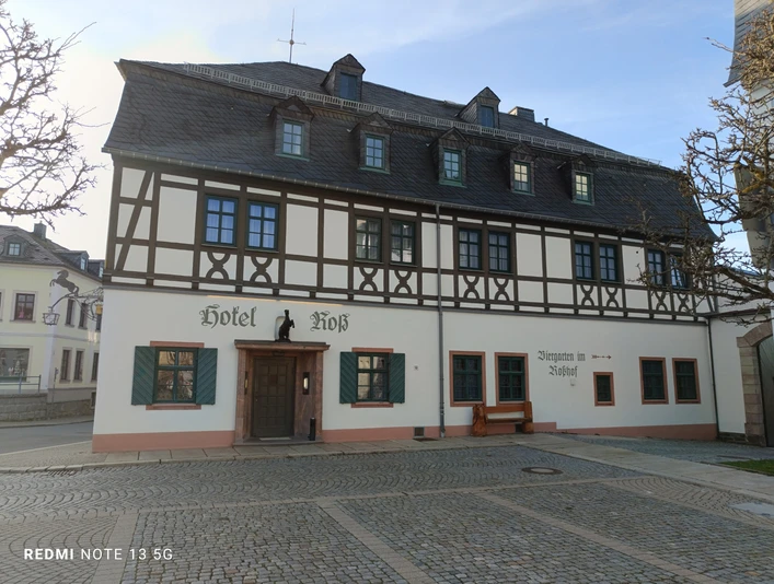 Hotel Roß am Marktplatz in Zwönitz
