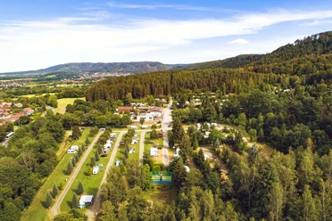 Campingplatz Regenbogen Bad Harzburg - Luftaufnahme