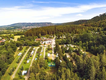Campingplatz Regenbogen Bad Harzburg - Luftaufnahme Campingplatz Regenbogen Bad Harzburg - Luftaufnahme