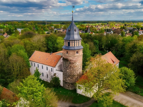 Diepholzer Schloss von oben