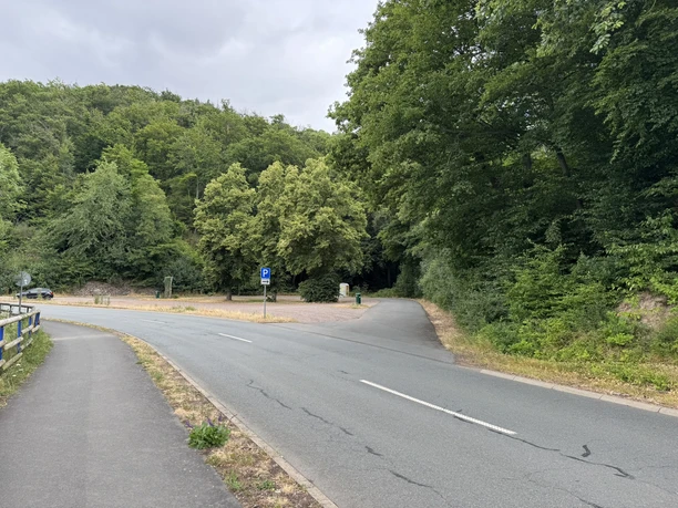 Parkplatz Tauchzone 2 Edersee