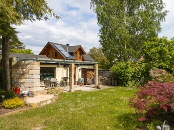 Garten des Ferienhauses