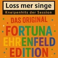 Plakat für "Loss mer singe" mit lebhaften Farben und typografischen Elementen.