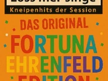 Plakat für "Loss mer singe" mit lebhaften Farben und typografischen Elementen.