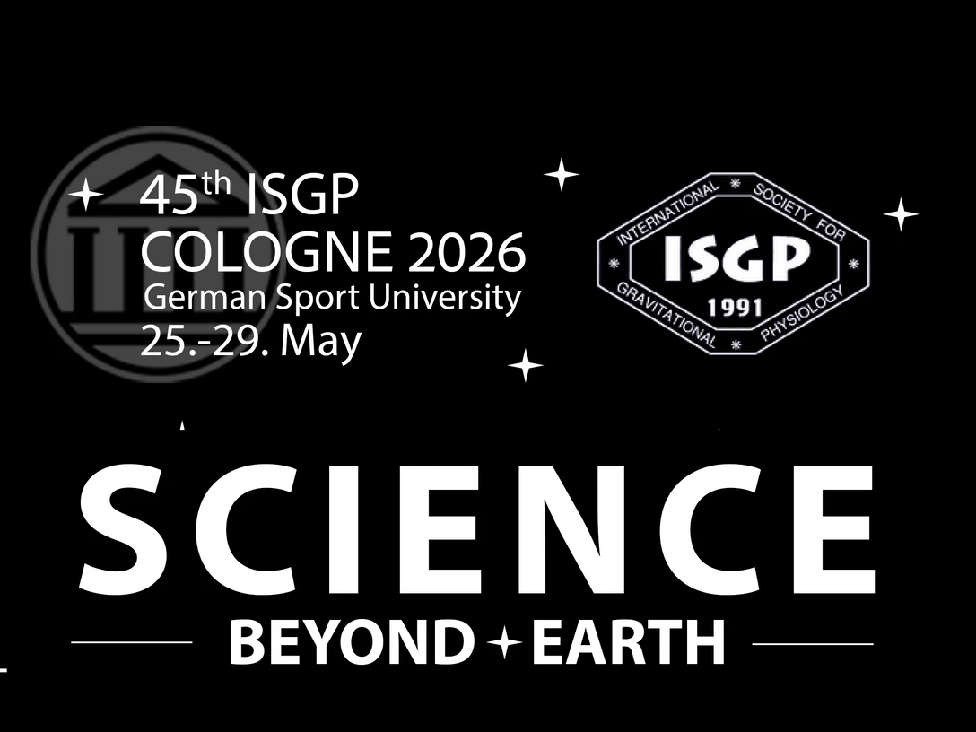 Veranstaltungsplakat ISGP Köln 2026Event poster ISGP Cologne 2026