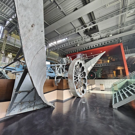 Emsland Moormuseum, Geeste – Mammut in Ausstellungshalle ©Emsland Tourismus GmbH