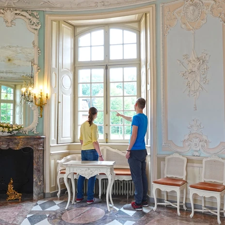 Emslandmuseum Schloss Clemenswerth, Sögel - Innenansicht Zentralpavillon ©Emsland Tourismus GmbH (3).jpg