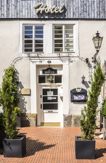 Hotel Wethmüller Außenansicht Außenansicht des Hotels Wethmüller in Rinteln