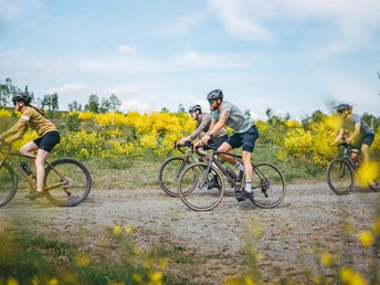 Gravelbiken in der Gruppe